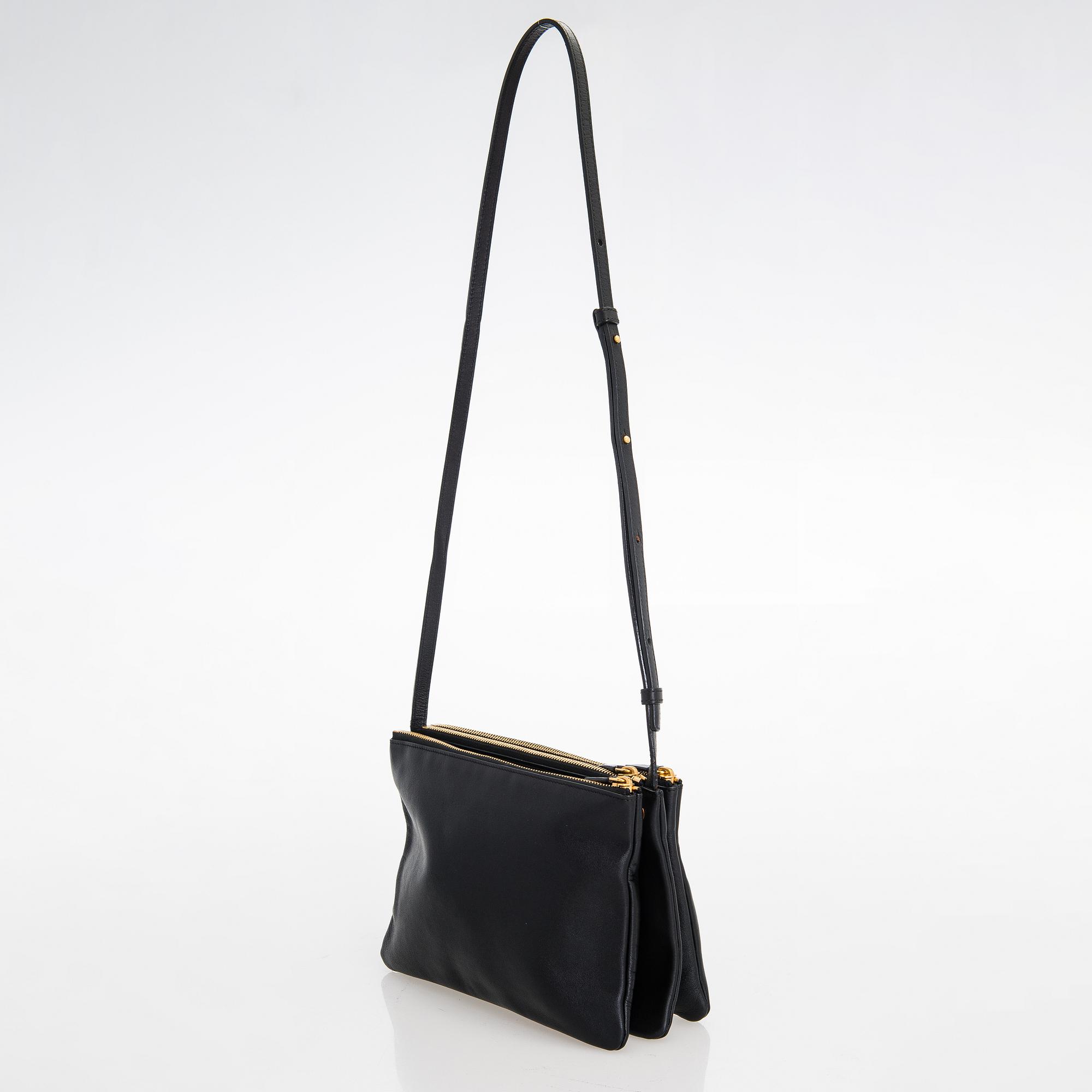 Céline, A black 'Trio' Bag.