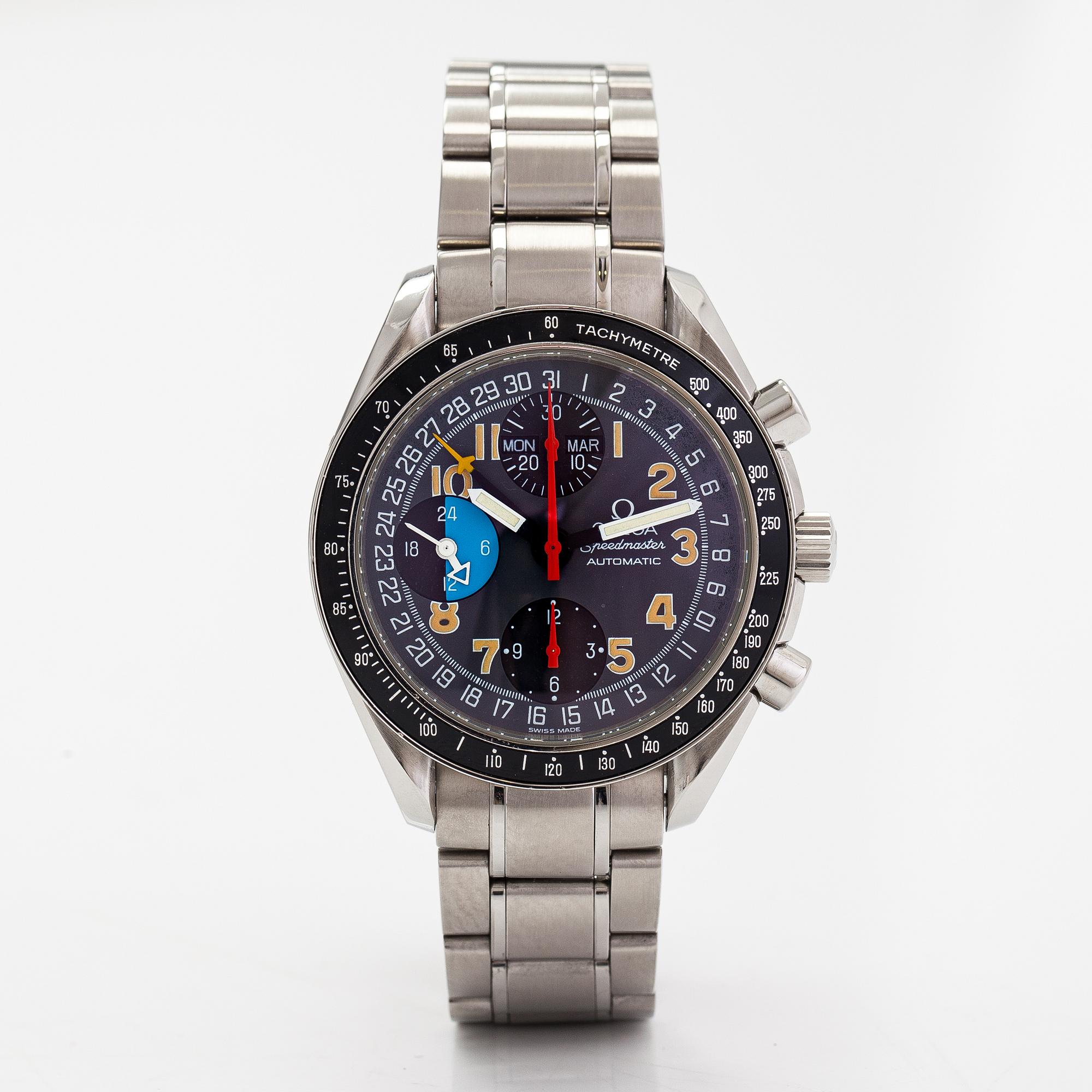 Omega, SPeedmaster, wristwatch, 39 mm.