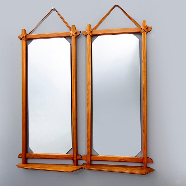 A pair of 1960/70s mirrors.