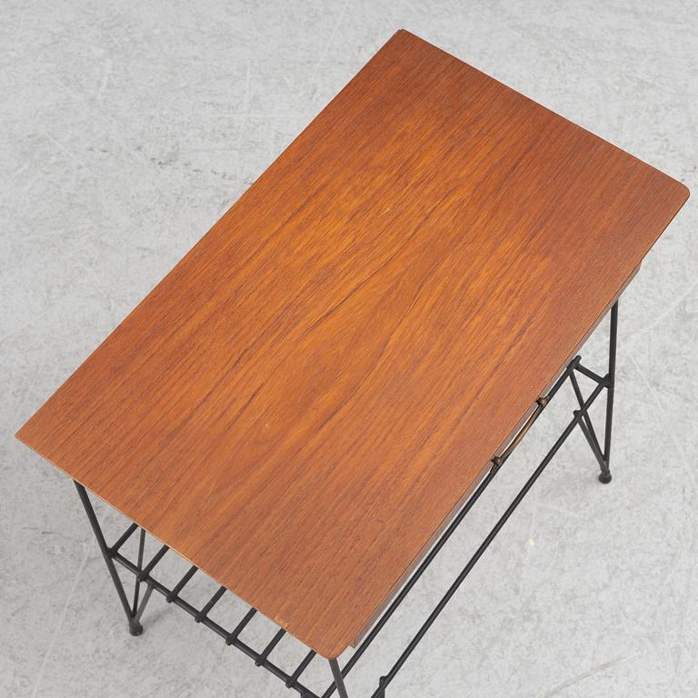 Bedside tables, a pair, second half of the 20th century.