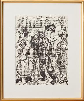 Marc Chagall · MARC CHAGALL, litografi, ej sign.