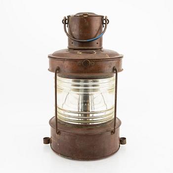 A ship's lantern by Erik Ohlsson Hälsingborg first half of the 20th century.