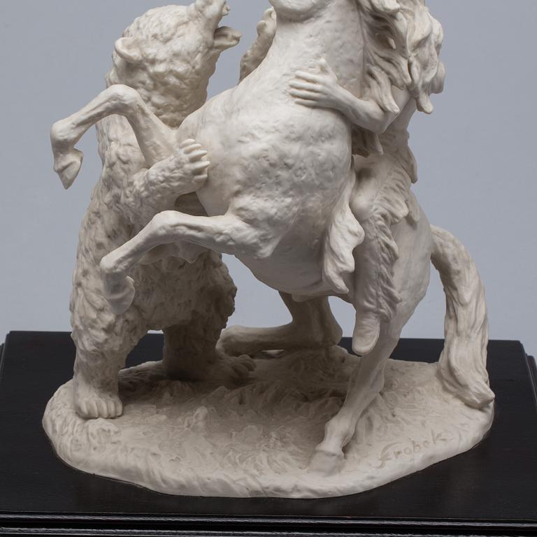 FIGURURGRUPP, parian, Skrobeck för Goebel, numrerad 54/400.