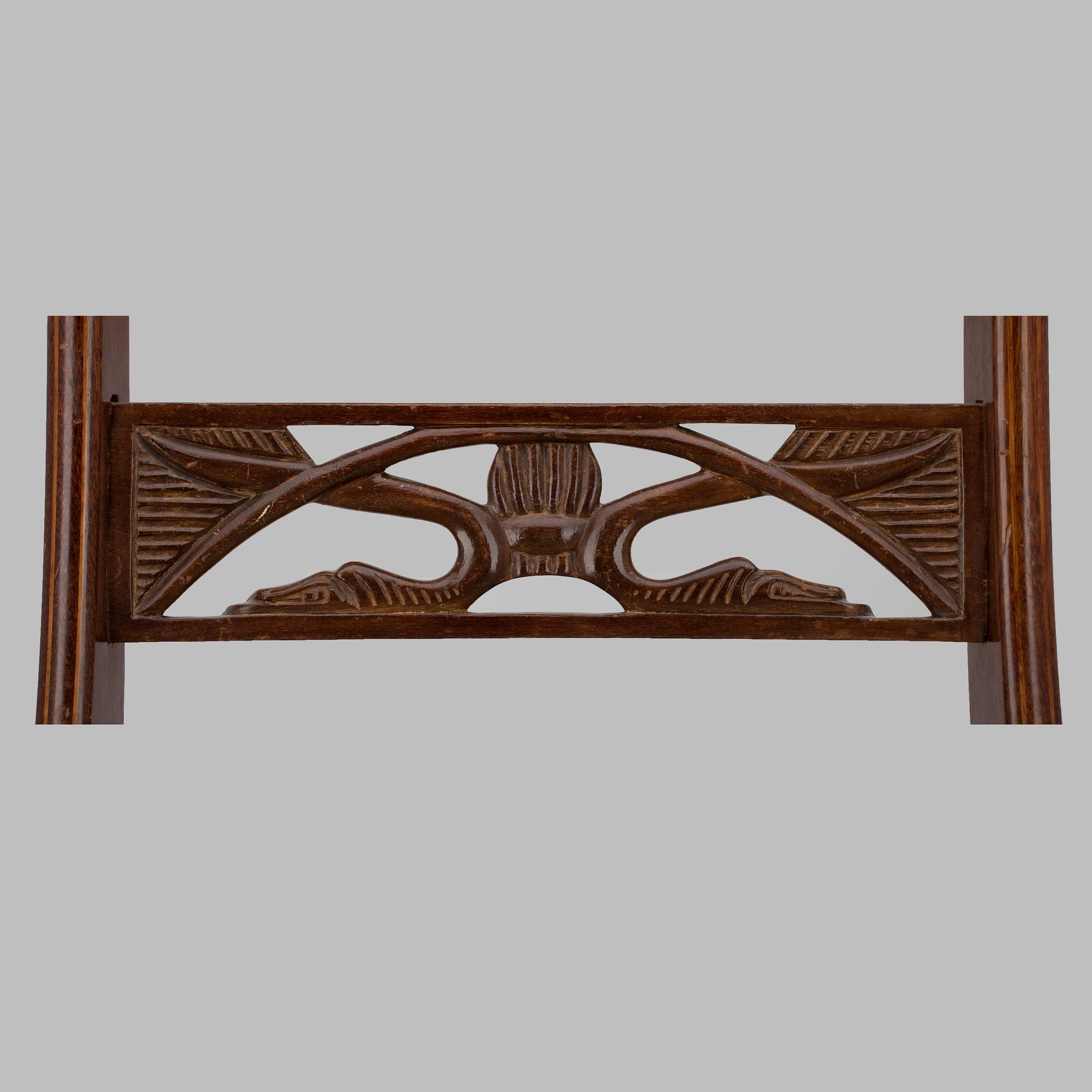 STOLAR, 3 st, biedermeierstil, tidigt 1920-tal.