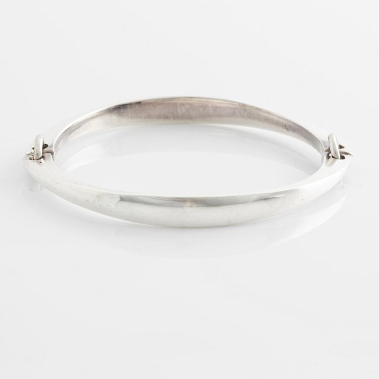 Hans Hansen, bangle, sterling silver.