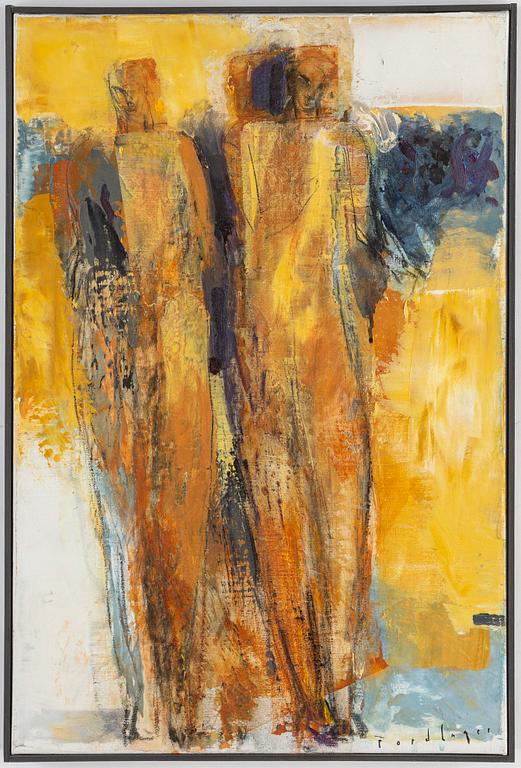 TORD LAGER, oil on canvas, signed and dated 1997.