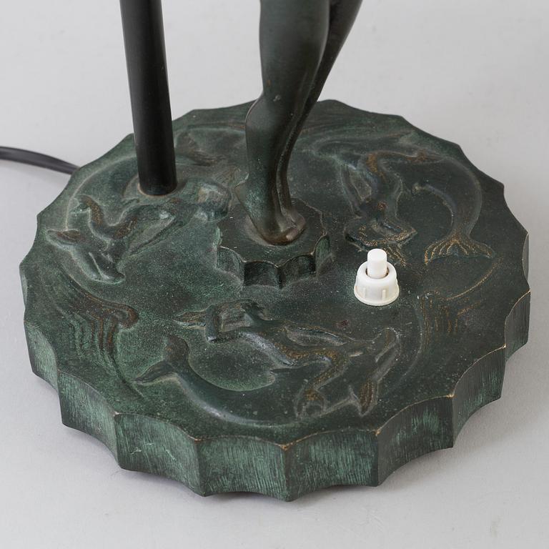 An Art Deco Table light, 1920's/30's.