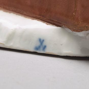 FIGURIN, porslin. Meissen, "Crie de Paris", 1745. Krimskramsförsäljaren.