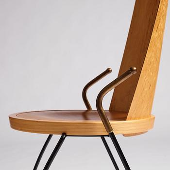 Börge Lindau, karmstol, "Suellen-Masur", ed. 1/3 prototyp, Blå Station, 1990.
