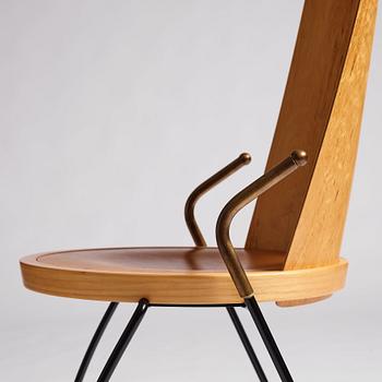 Börge Lindau, an armchair, 'Suellen-Masur', ed. 1/3 prototype, Blå Station, Sweden, 1990.