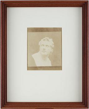 William Henry Fox Talbot, "Bust of Patroclus", 1842.