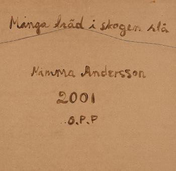 Mamma Andersson, "Många träd i skogen stå".