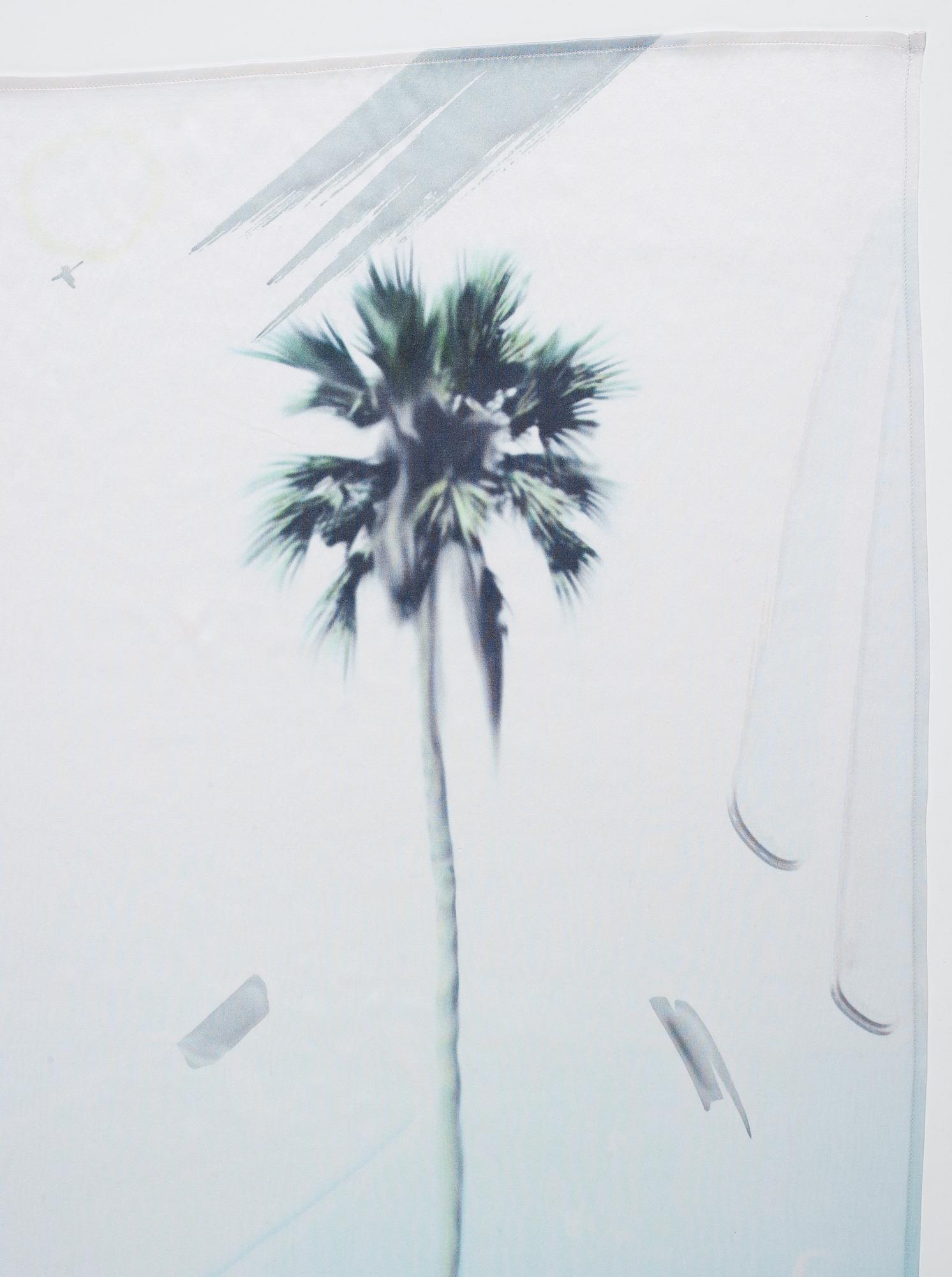 Petra Cortright, digital print on silk, executed in 2014.