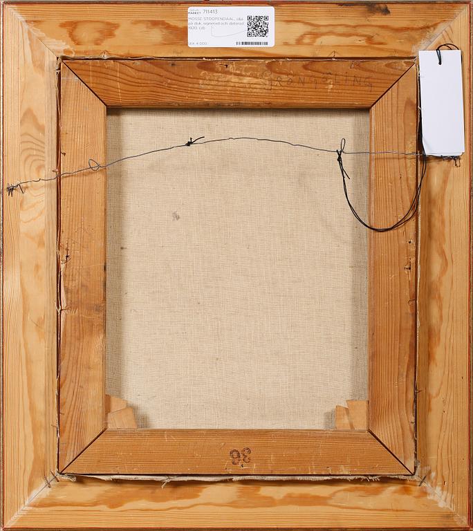 MOSSE STOOPENDAAL, olja på duk, signerad och daterad 1920.