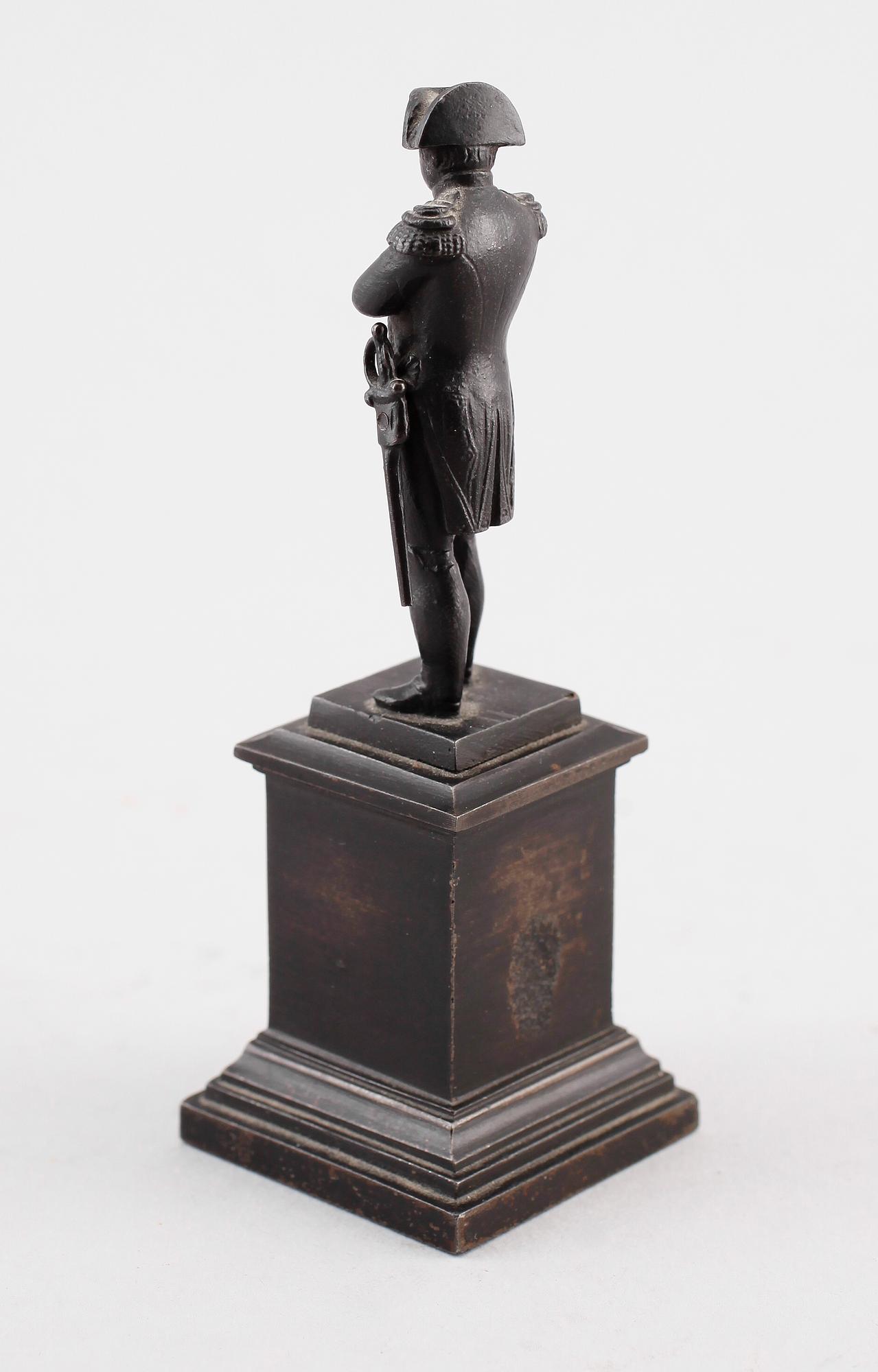 SKULPTUR, patinerat järn, 1900-talets första hälft.