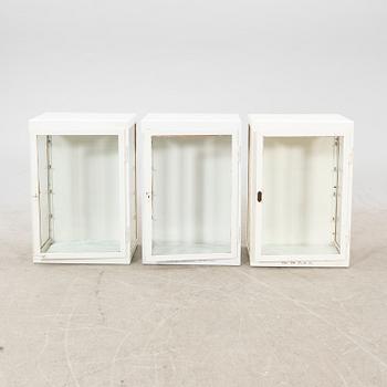 Medical cabinet 3 pcs Central Europe mid-20th century.
