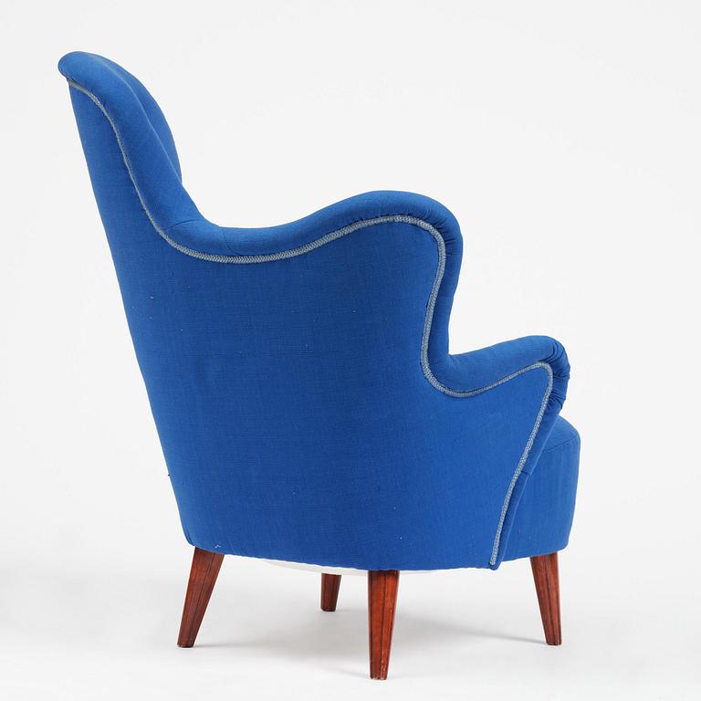 S. M. Wincrantz Möbelindustri, fåtölj, Swedish Modern, Skövde, 1940-50-tal.