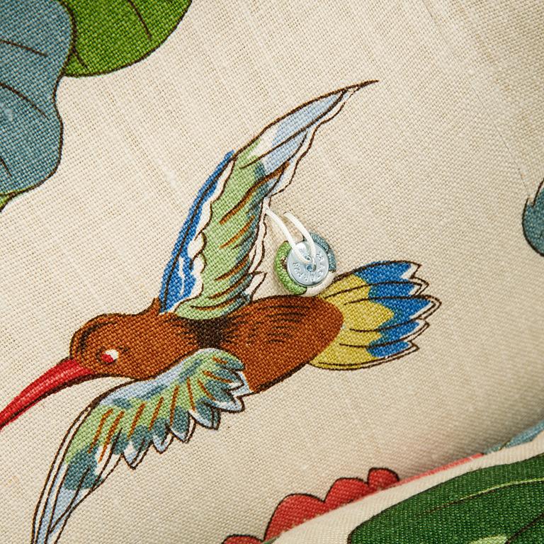 A model 968 sofa by Josef Frank for Firma Svenskt Tenn.