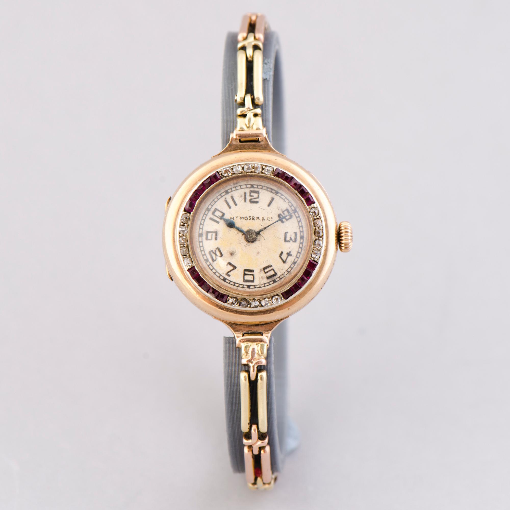 MOSER & Cie, wristwatch, 25 mm.