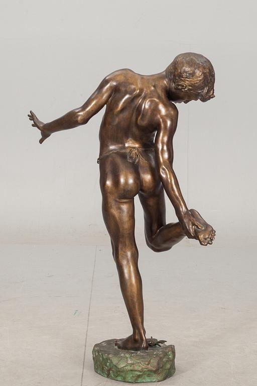 SKULPTUR, brons. 1900-talets första hälft.