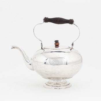 Carl Petter Lampa, a silver teapot, Stockholm, Sweden, 1830.