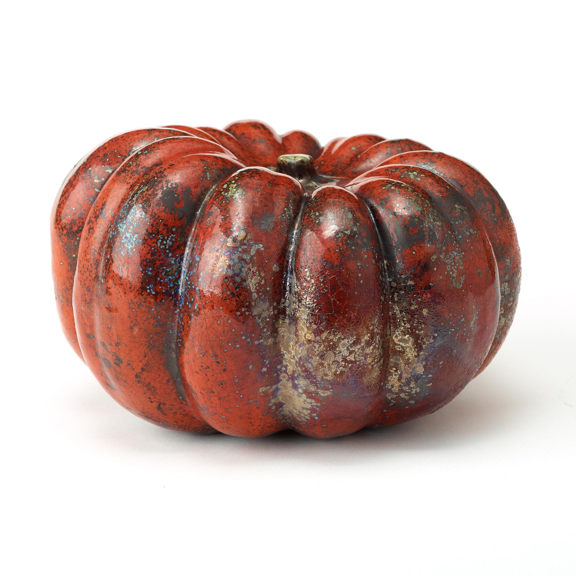 HANS HEDBERG, skulptur, pumpa av fajans, Biot, Frankrike.