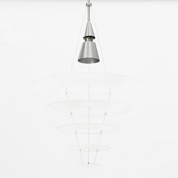 Shoichi Uchiyama, an "Enigma" ceiling lamp, Louis Poulsen, Denmark, late 20th century.