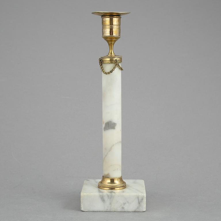 LJUSSTAKE, sengustaviansk, tidigt 1800-tal.