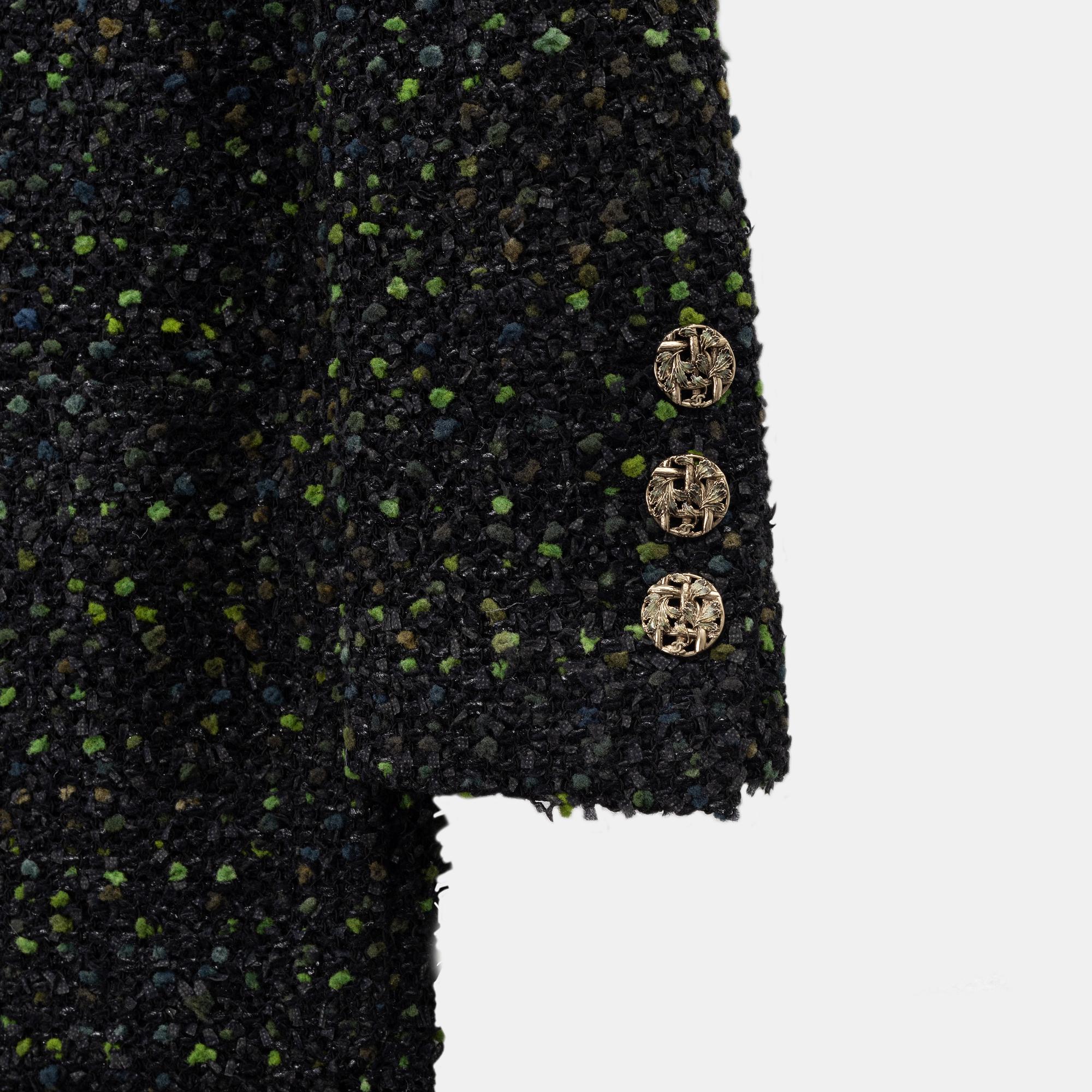 Chanel, kappa, "Fantasy Tweed", storlek 34.