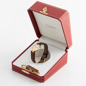 must de Cartier, VLC, wristwatch, 24 mm.