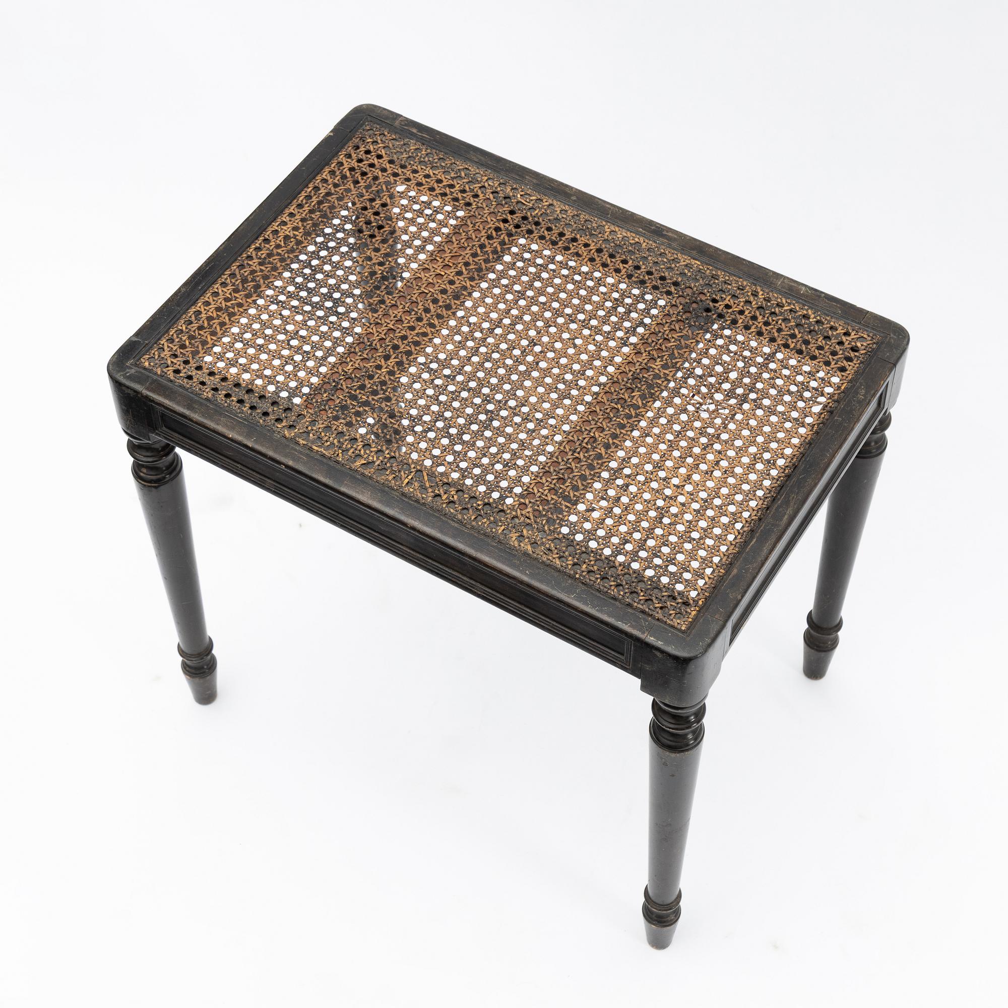 Nordiska Kompaniet, spegel med taburett, "Harding", 1920-tal.