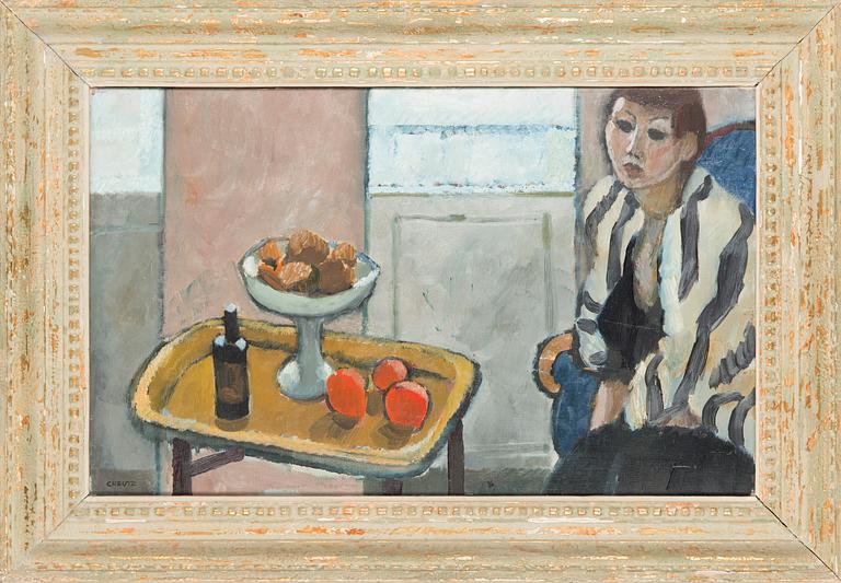 Magnus Creutz, Kvinna med delikatesser.