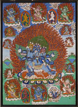 Thangka, Tibet, 1900-tal.