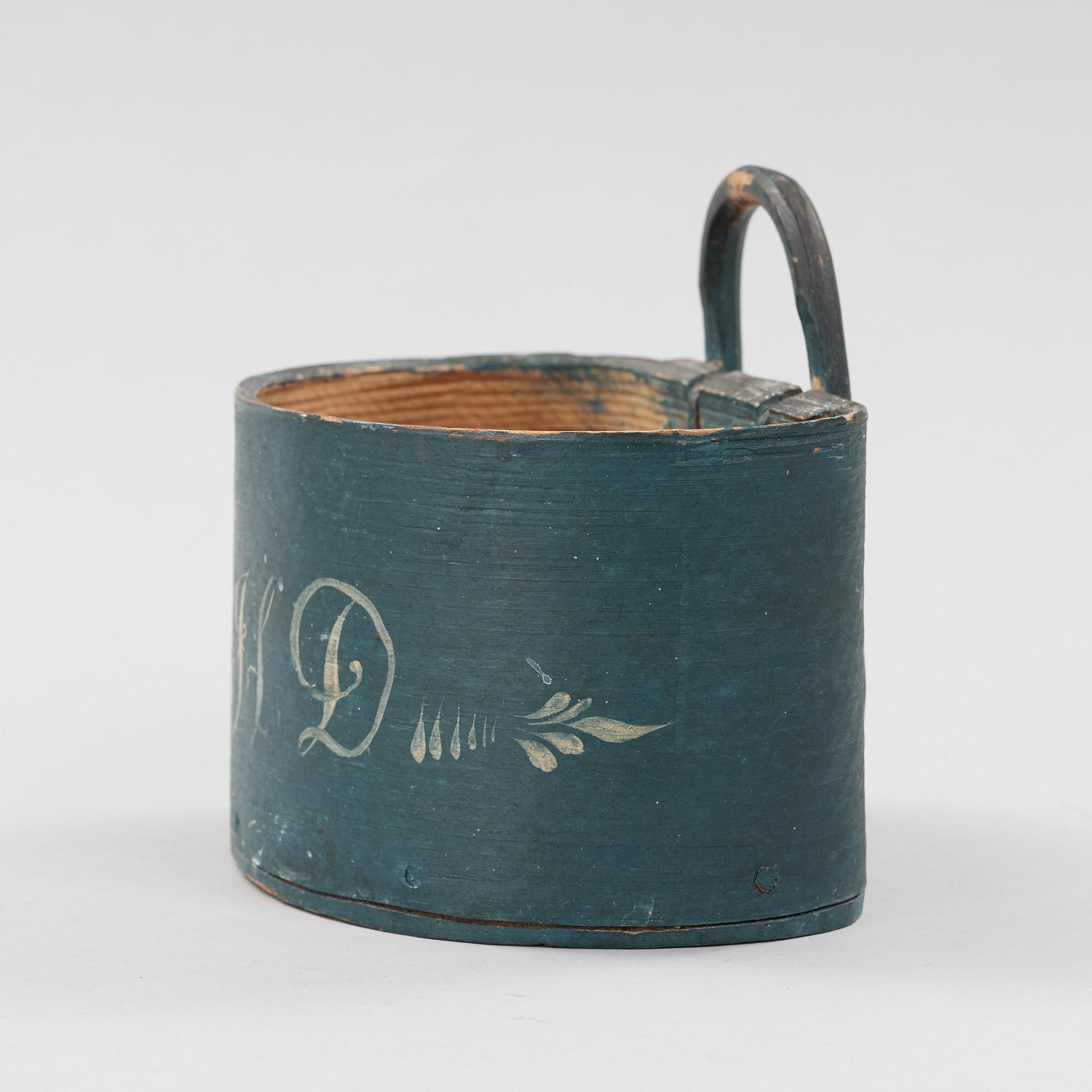 SKÄPPA, allmoge, Hälsingland, märkt AHD, 1800-tal.