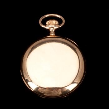 TASKUKELLO, kultaa 18K, Patek Philippe kaksoiskuorella, 1879.