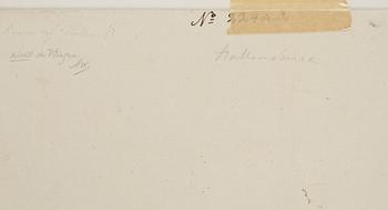 PAUL BRIL, circle of. Unsigned. inkwash 18.5 x 30.5 cm.