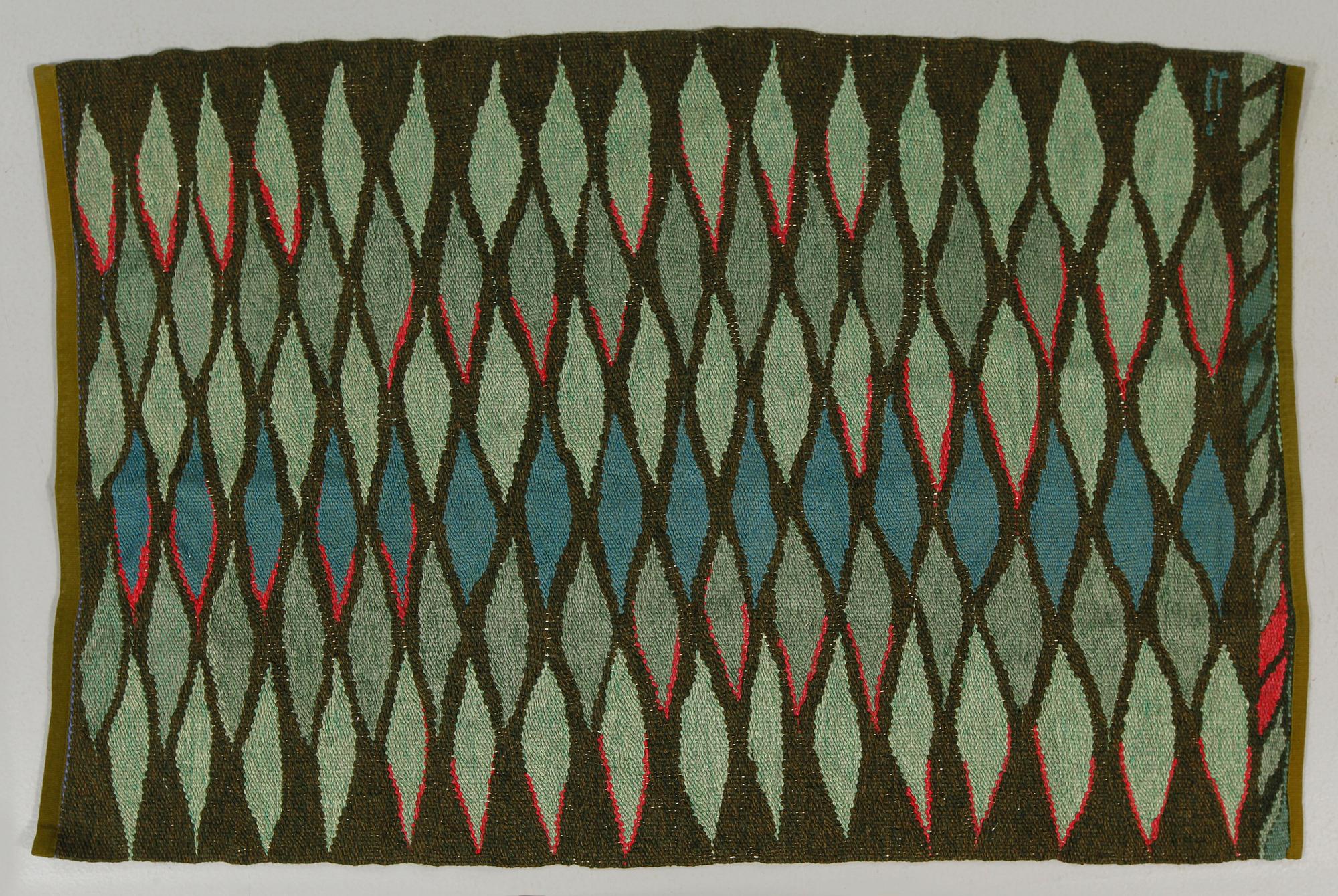 VÄVNAD, gobelängteknik, monogramsignerad, 150 x 100.