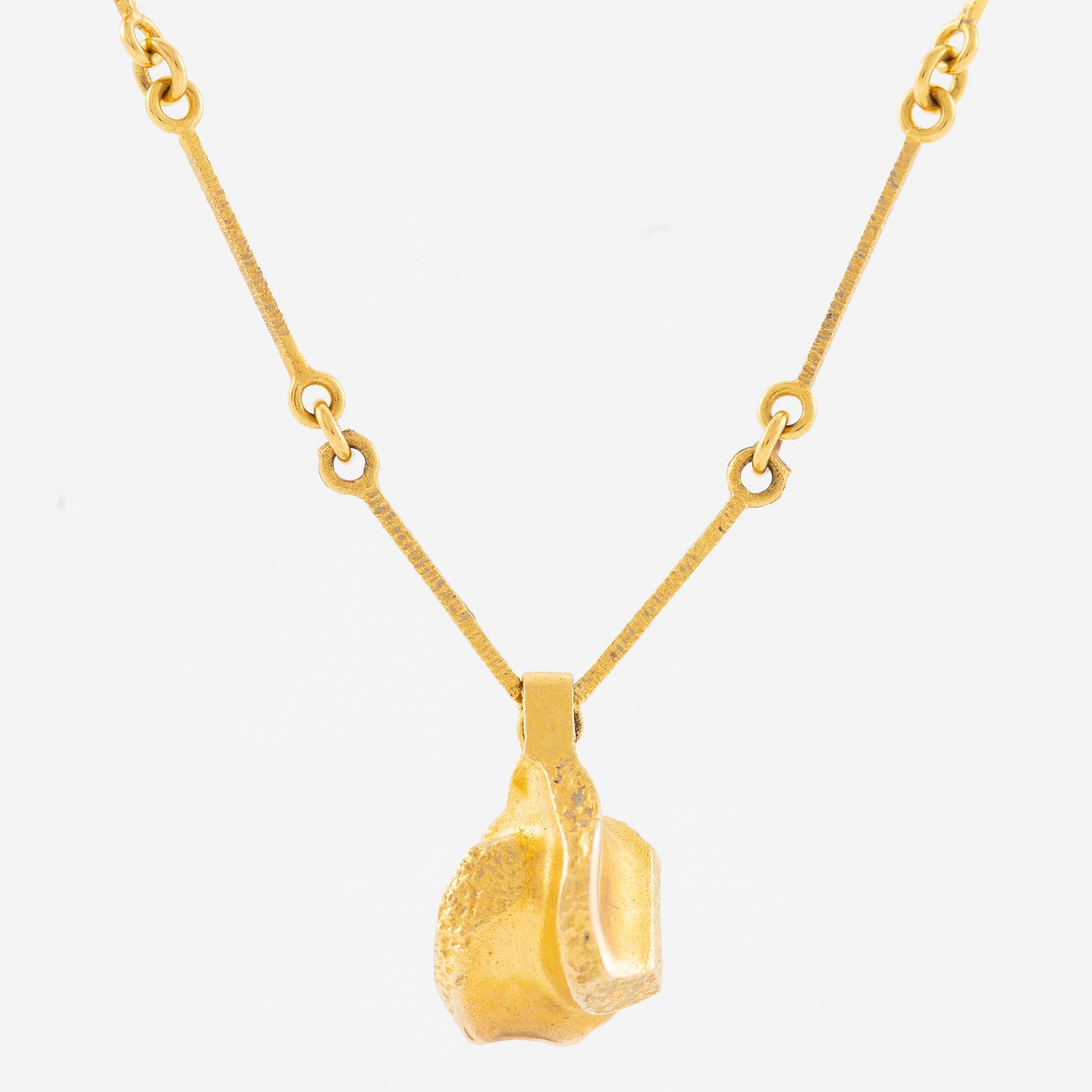 Necklace, Lapponia. 14K gold.