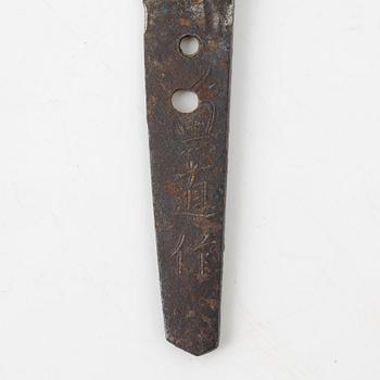 A Japanese tanto, mei, 16th/17th century.