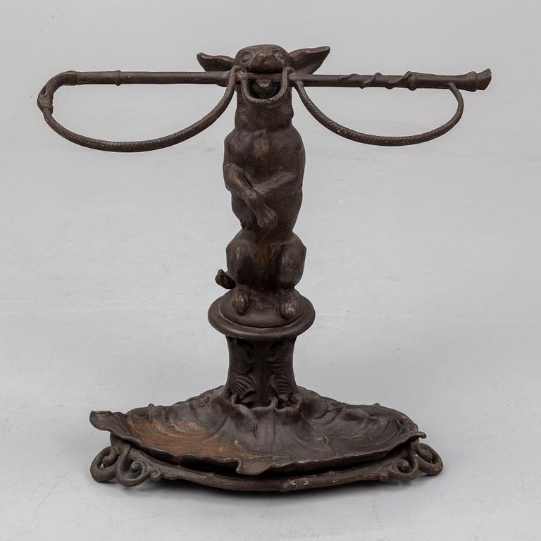 PARAPLYSTÄLL, gjutjärn, Bolinder, Stockholm, tidigt 1900-tal.