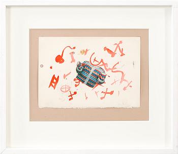 Erik Dietman · ERIK DIETMAN, blandteknik, signerad.