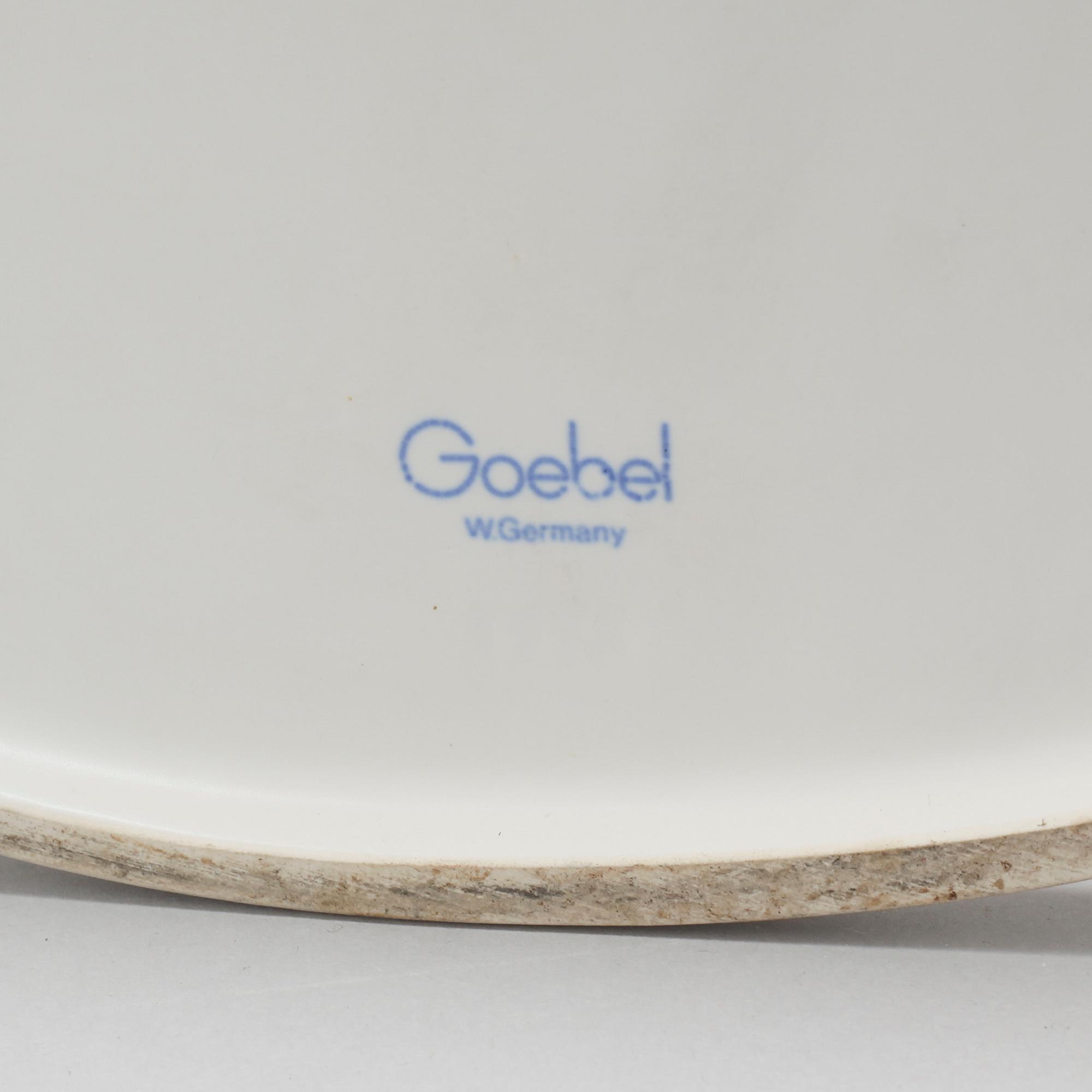 A porcleain figurine, probably by Gerhard Bochmann for Goebel, 20th century.