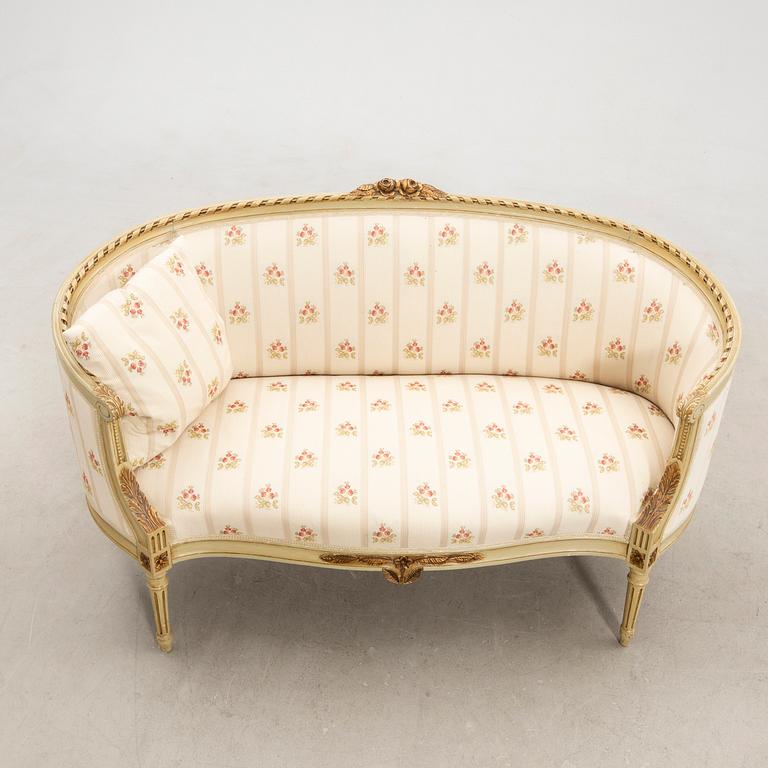 Sofa in Gustavian Style, First Half of the 20th Century.