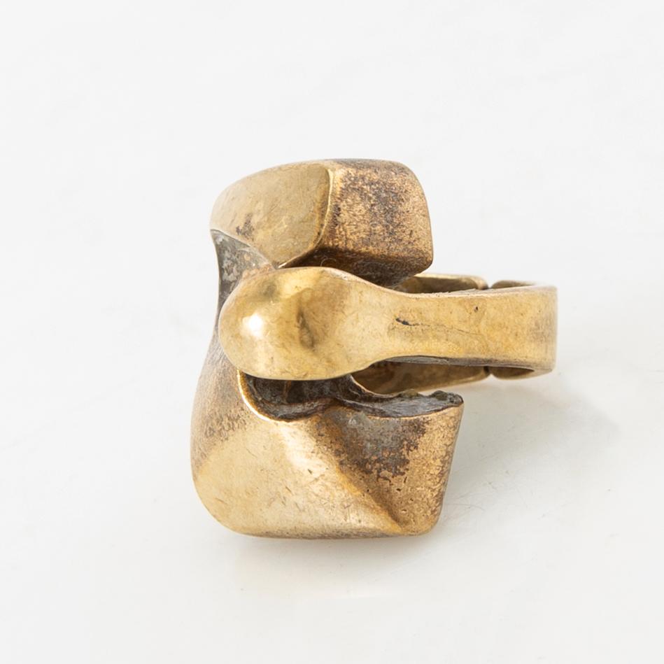 Björn Weckström, ring, "Scarab", bronze, Lapponia.