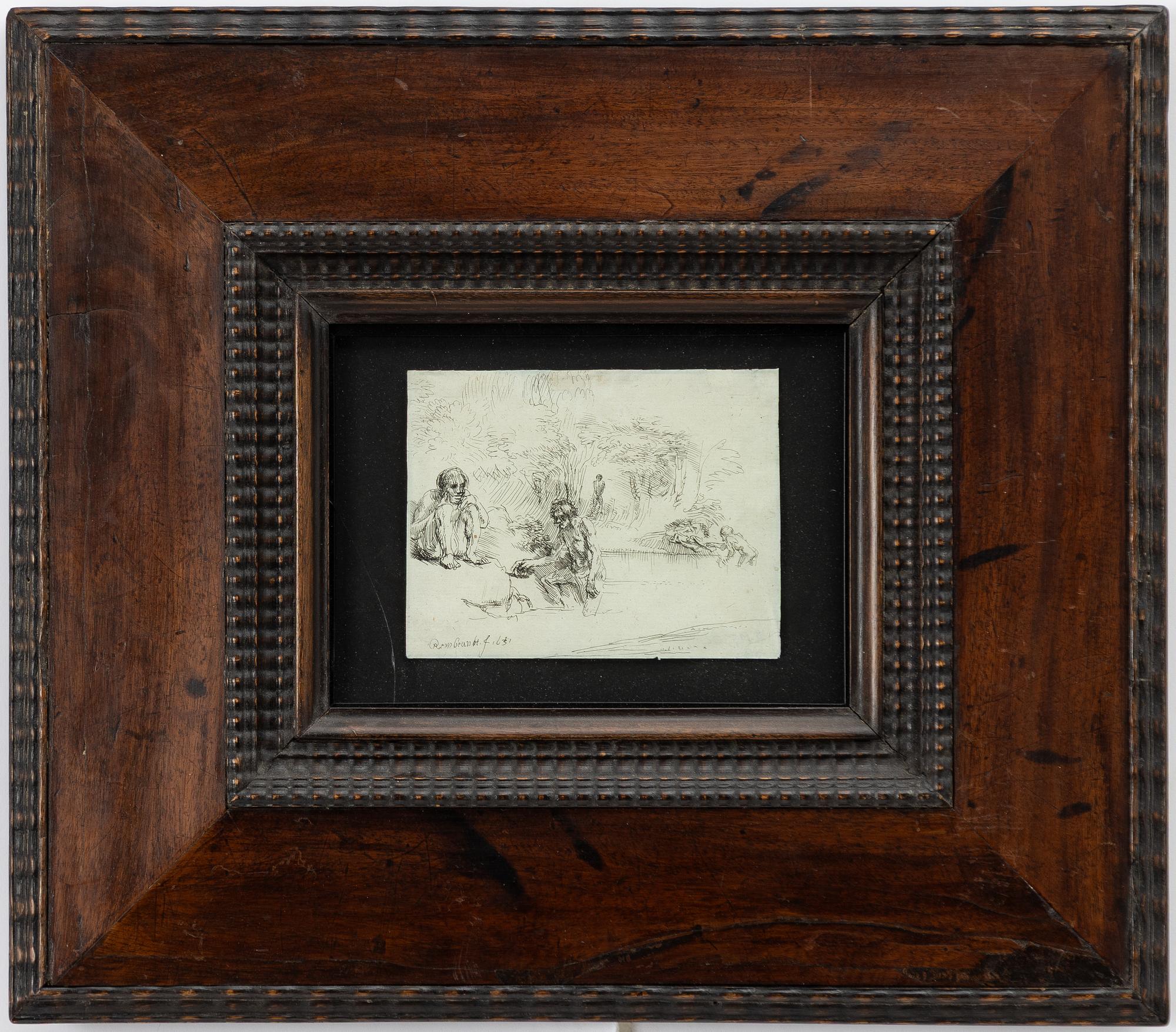 Rembrandt Harmensz van Rijn, "The Bathers".