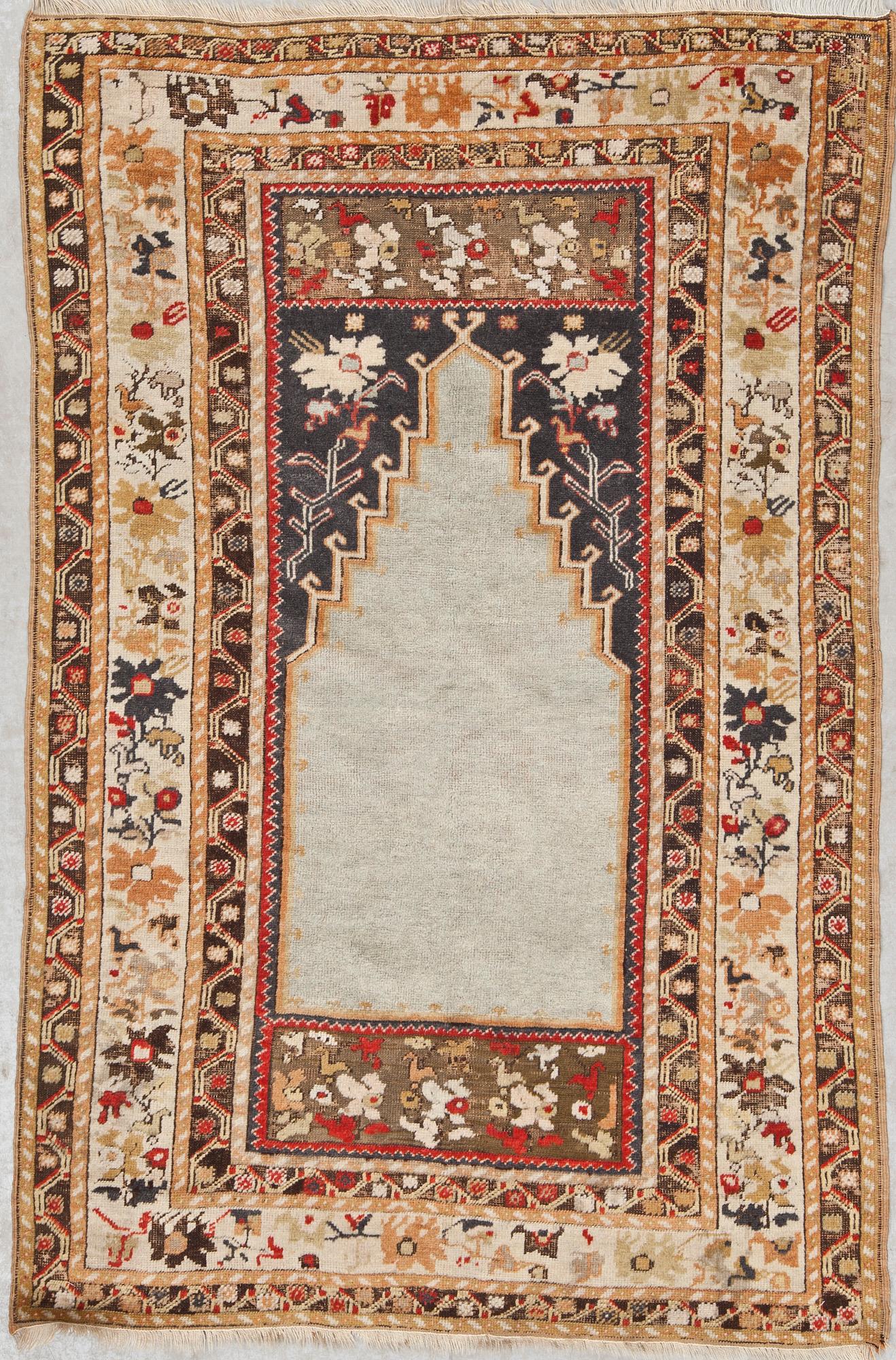 BÖNEMATTA, antik, Anatolsk, ca 161 X 104 cm.