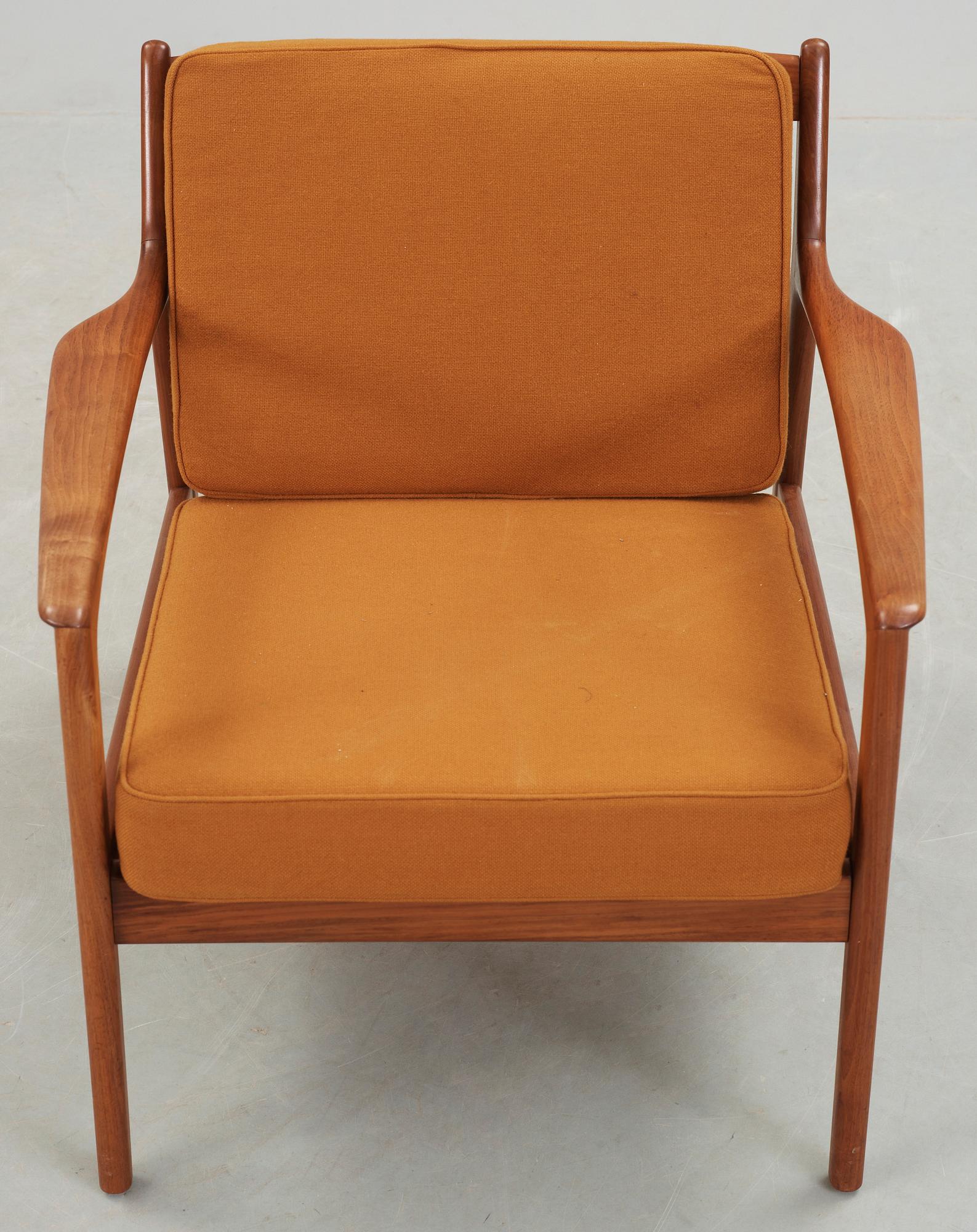 FÅTÖLJ, "USA 75", Folke Ohlsson, Dux, 1960-tal.