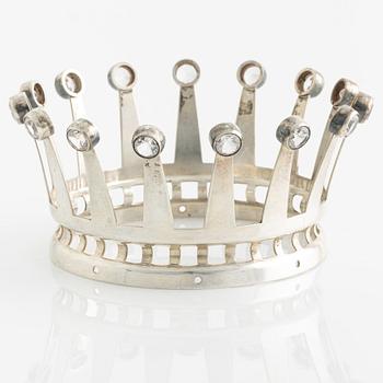 Bridal crown, silver, Alton, Falköping 1967.