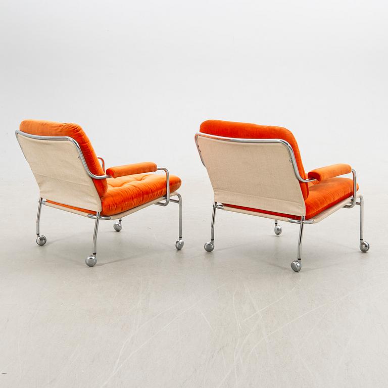 Fåtöljer, ett par, sent 1900-tal.