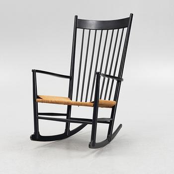 Hans J. Wegner, gungstol, "J 16", FDB Möbler, 1900-talets andra hälft.